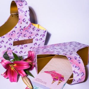 floral printed favor box